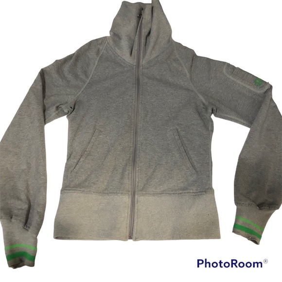 Lululemon Luon Zip Up Bomber Style Jacket SZ 6 - Picture 3 of 15